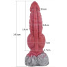 PINKALIEN Gode éjaculateur Monster Wooscal 18 x 6.8cm